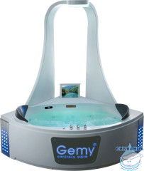 Акриловая ванна Gemy G9069 O 151х151 с гидромассажем