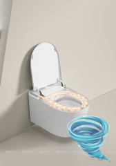 Унитаз подвесной Allen Brau Smart 4.I1001.20 с сиденьем Soft Close (микролифт) 