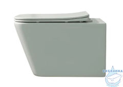 Инсталляция TONI ARTI TA-01 с кнопкой смыва TA-0044 в комплекте с безободковым унитазом Noche c сиденьем Soft close (микролифт)