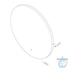 Зеркало Am.Pm X-Joy 65 см M85MOX40651S