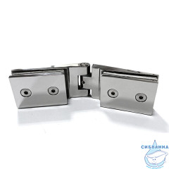 Душевое ограждение ABBER Ewiges Wasser AG05100 100x100 профиль хром, стекло прозрачный (без поддона)