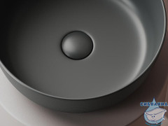  Раковина на столешницу 36 см Ceramicanova Element CN6073MDH (антрацит)