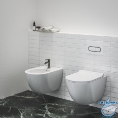 Смеситель для биде Ravak Eleganta X070332 (графит)