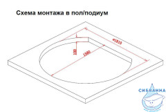 Акриовая ванна Gemy G9053 K 185х162 с гидромассажем