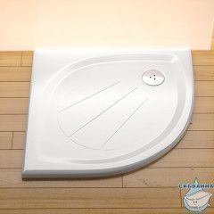 Поддон из литьевого мрамора Ravak Elipso Pro 100x100 белый