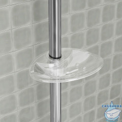 Душевая система с тропическим душем и изливом с термостатом, хром глянцевый, Kero, IDDIS, KERSBSTi06