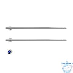 Полотенцесушитель электрический Terminus Рондо П2 35х76 (с возможностью скрытого подключения) (хром)