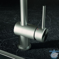 Смеситель для кухни Kludi L Steel 45803F877 (нержавеющая сталь)