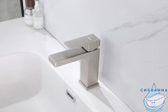 Смеситель для раковины Abber Daheim AF8210SP (без донного клапана) (сатин)