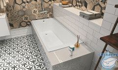 Акриловая ванна Roca Elba 170x75 с каркасом