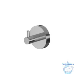 Крючок одинарный,  глянцевый хром,сплав металлов, Sena, IDDIS, SENSS10i41