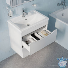 Тумба подвесная, 60 см, белый, Sky, IDDIS, SKY60W0i95 подходит умыв. 4076000i28