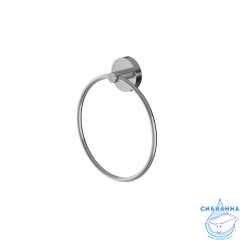 Полотенцедержатель, глянцевый хром, кольцо, сплав металлов, Sena, IDDIS, SENSSO0i51