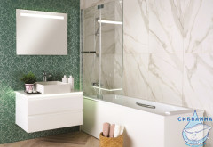 Тумба Jacob Delafon Madeleine 80 EB2053-J53 с раковиной Jacob Delafon Delta Pure 39 белый глянцевый