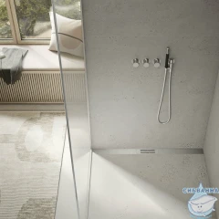 Дренажный трап для душа TECElineo 15301100 100 см с решеткой (нержавеющая сталь)