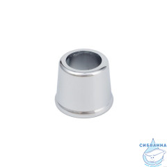 Колпачок кран-буксы, Duplex, хром, IDDIS, 972DUPC0SM