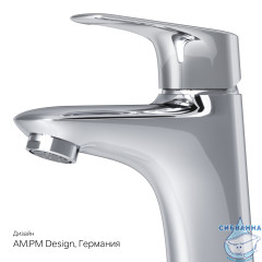  Смеситель для раковины Am.Pm Joy F85E02100 (без донного клапана) (хром)