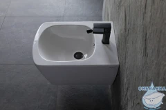 Смеситель для биде Allen Brau Infinity 265442 (черный матовый)