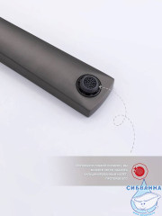 Смеситель для раковины встраиваемый Raglo R07.11.09 (графит)