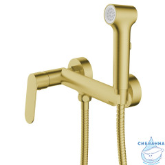 Смеситель с гигиеническим душем Azario Alanti AZ-K2532MG (золото матовое)