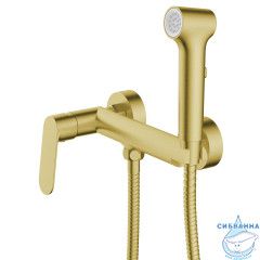 Смеситель с гигиеническим душем Azario Alanti AZ-K2532MG (золото матовое)
