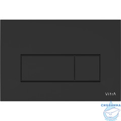  Кнопка смыва VitrA Root Square 740-2311 черный матовый