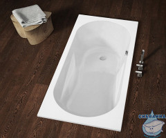 Акриловая ванна Riho Lazy 170x75 с каркасом