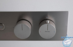 Встраиваемый смеситель для ванны Allen Brau Liberty 296319 (никель)