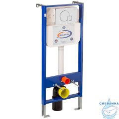 Инсталляция Aquanika Basic с клавишей смыва (хром) 10.702.450.02.10