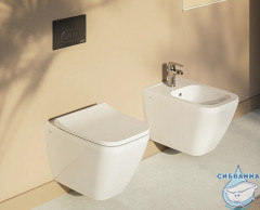 Унитаз подвесной безободковый Vitra Integra Square 7082B003-0075 с сиденьем Soft Close (микролифт)