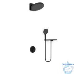 Душевая система Vincea Inspire 300 1 режим VSFW-3I22MT3RMB (черный матовый)