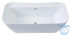 Акриловая ванна Allen Brau Infinity 2 170x78 белый матовый