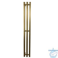 Полотенцесушитель электрический Calypso Deimos 3 15х120 (брашированное золото)