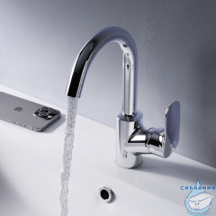  Смеситель для раковины Am.Pm Like F8002700 (без донного клапана) (хром)