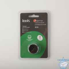 Аэратор для смесителя, пластик, M28, наружная резьба, корпусный, IDDIS, 996P28B1SM