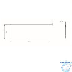 Панель фронтальная AM.PM X-Joy 160