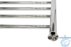 Полотенцесушитель водяной Санприз Аврора П10 100х500 (нижнее подключение) (хром)