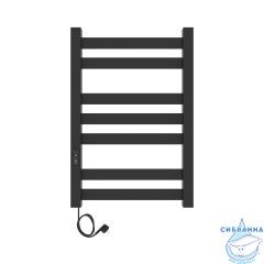 Полотенцесушитель электрический Laris Гефест П7 50Х80 L (черный матовый)