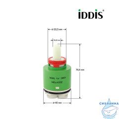 Картридж, 40 мм, EcoStop, EcoControl, 04, IDDIS, 04ESC40i82