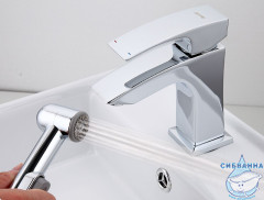 Смеситель Gappo G1207 с гигиеническим душем (хром)