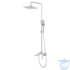 Душевая система Azario Lursy 250 1 режим AZ-K2349BN (сатин)