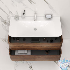 Тумба под раковину AM PM Sensation 100 орех