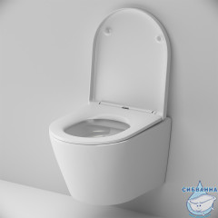 Унитаз подвесной AM.PM Gem C741701SC с сиденьем Soft Close (микролифт)