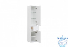 Пенал подвесной Aquanet Модена 35 белый глянец 196967