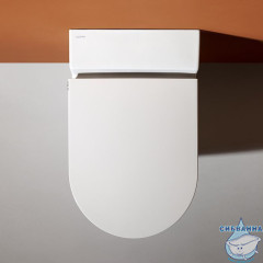 Унитаз подвесной безободковый Laufen Cleanet Navia 8.2060.1.400.000.1 с сиденьем Soft Close (микролифт)