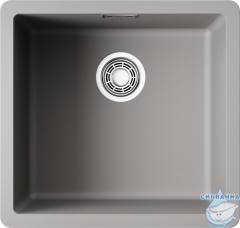 Кухонная мойка Omoikiri Kata 44-U-GR Leningrad grey 4993404