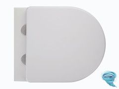 Унитаз подвесной безободковый Charus Elmo Rimless EWC700-129WT с сиденьем Soft Close (микролифт)