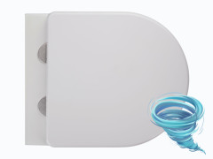 Унитаз подвесной безободковый Charus Elmo Rimless EWC700-129WT с сиденьем Soft Close (микролифт)