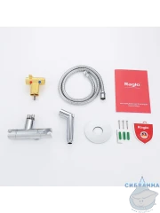 Смеситель Raglo R23.56 с гигиеническим душем (хром)
