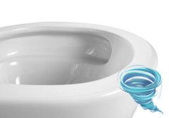 Унитаз подвесной безободковый Aquatek Вега AQ1904T-00 с сиденьем Soft Close (микролифт)